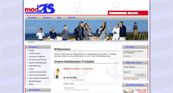 Desktop Screenshot of modas-bekleidung.de